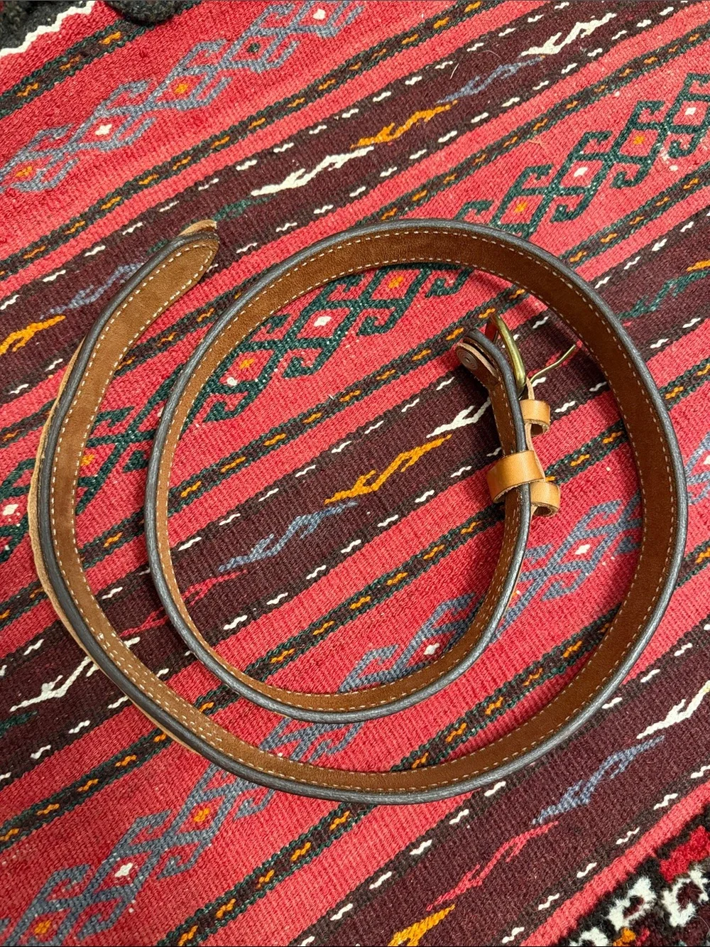 BIANCHI BELT #B17 leather 42